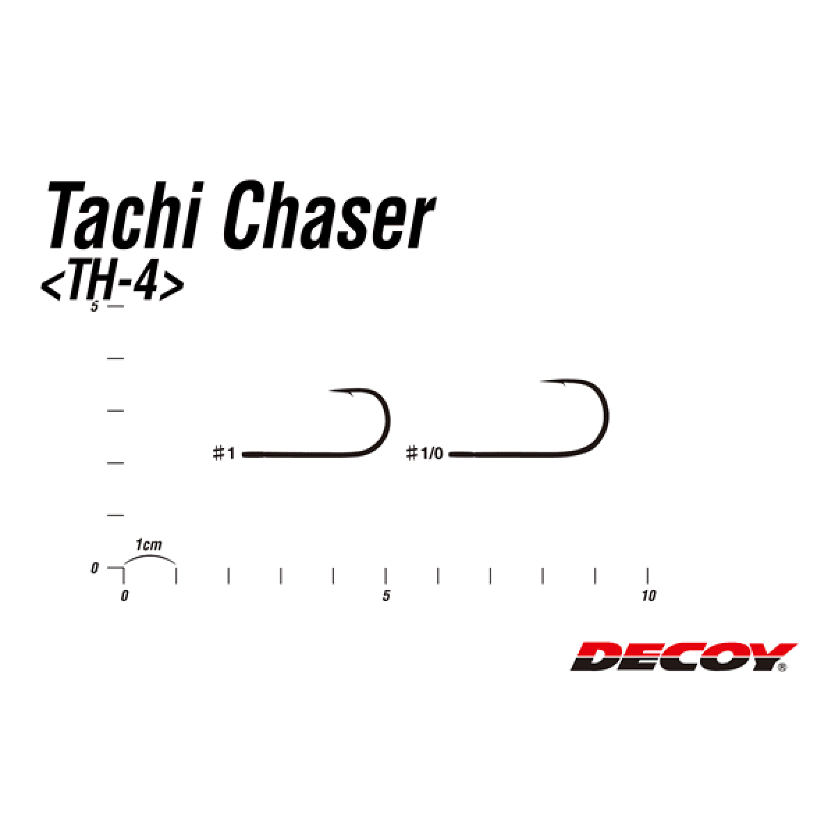 DECOY TACHI CHASER #1/0 TH-4G (3 pcs/pack) GLOW - Britannic Trade