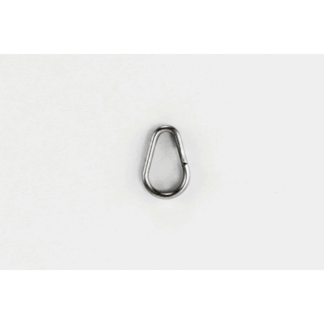 DECOY EGG RING #2 R-10 (12 pcs/pack) SILVER fishing terminal tackle — photo 2
