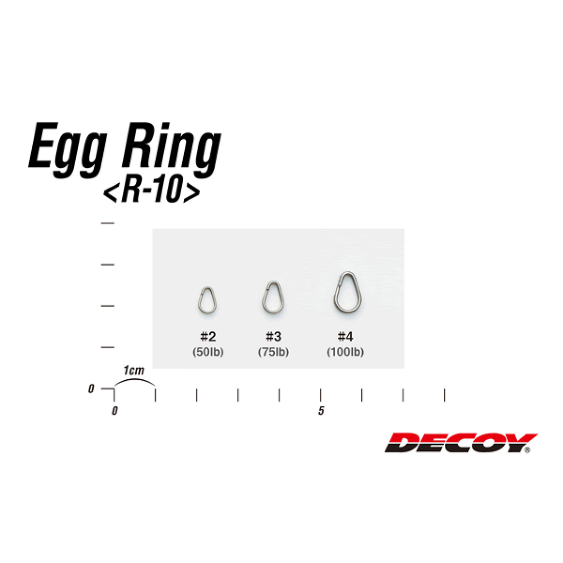 DECOY YUMURTA HALKASI #3 R-10 (12 adet/paket) GÜMÜŞ