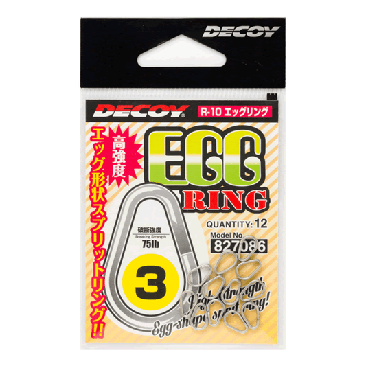 DECOY EGG RING #4 R-10 SILVER - Britannic Trade