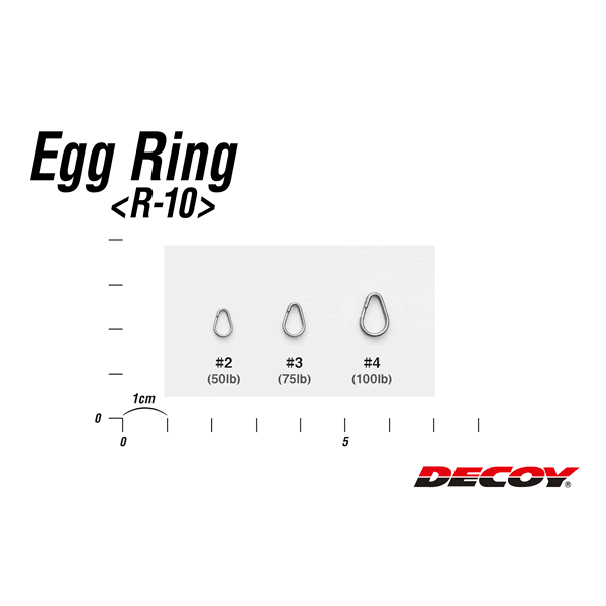 DECOY EGG RING #4 R-10 SILVER - Britannic Trade