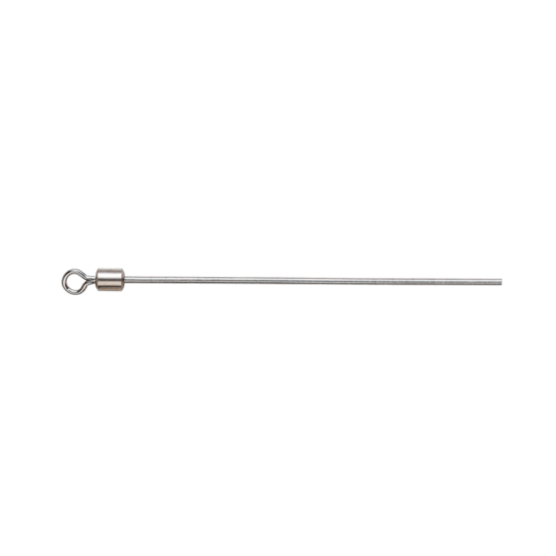 DECOY STRAIGHT SWIVEL #6 SN-10 (10 pcs/pack) SILVER fishing terminal tackle — photo 2