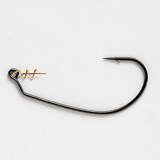 DECOY MAKISASU HOOK #6 Worm30 (6 pcs/pack) NS BLACK