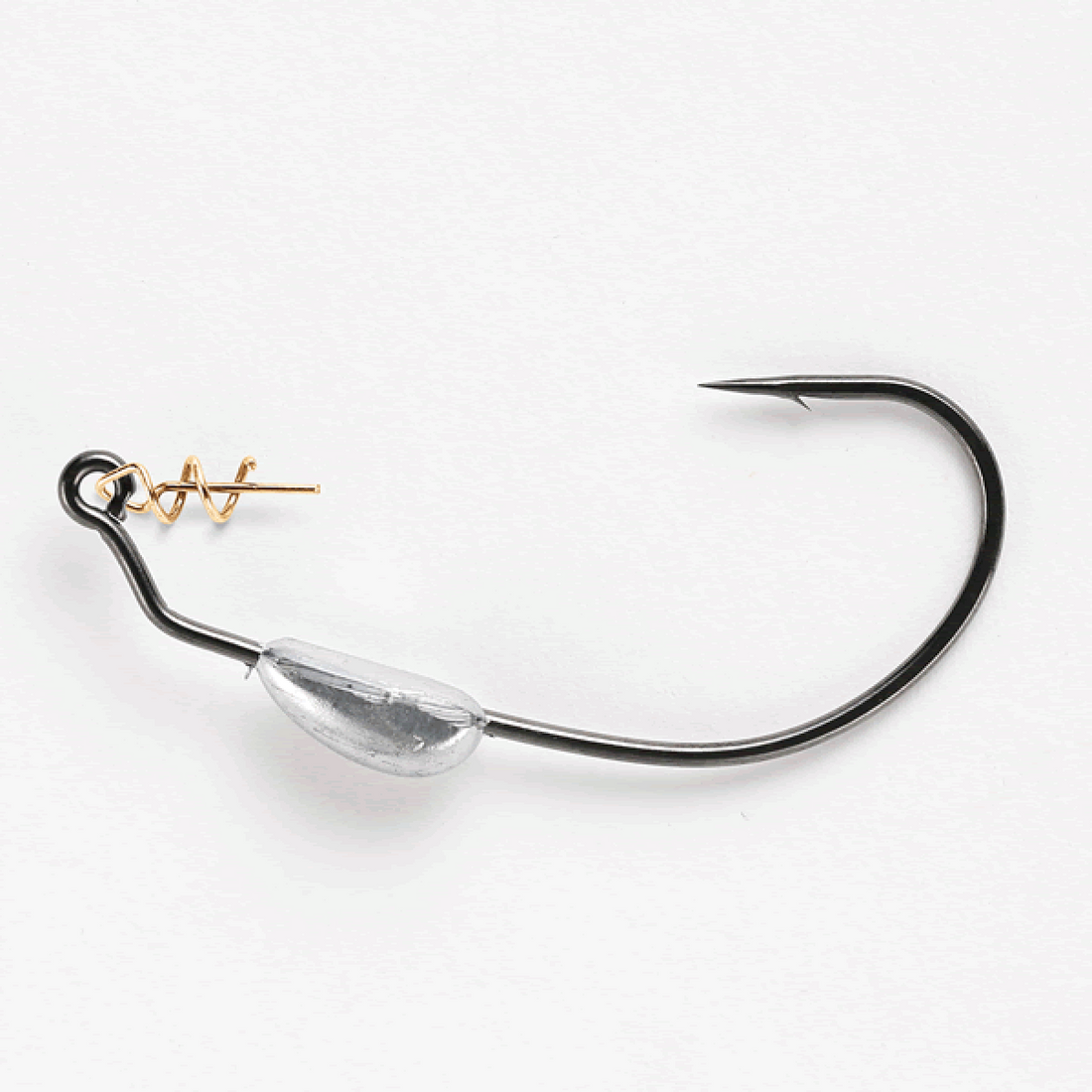 DECOY MAKISASU WEIGHTED #2 WORM 130 NS BLACK fishing terminal tackle — photo 2