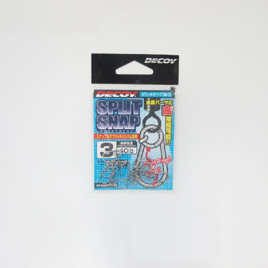 DECOY SPLIT SNAP #3 SN-13 (10 pcs/pack) Silver