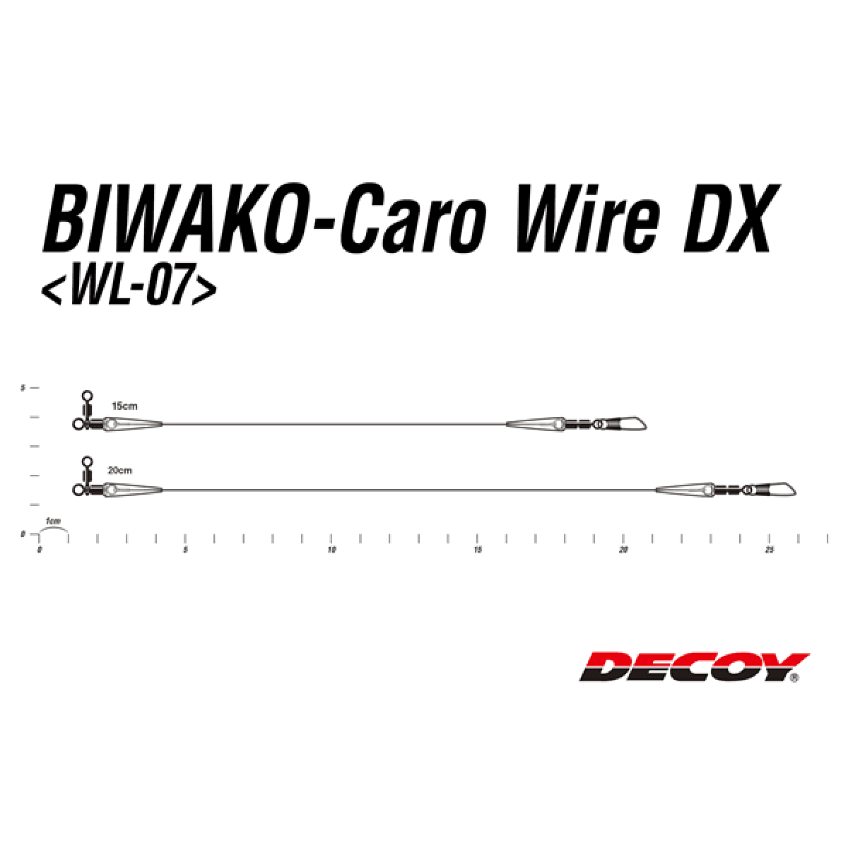 DECOY BIWAKO CARO WIRE DX 15cm WL-07 - Britannic Trade