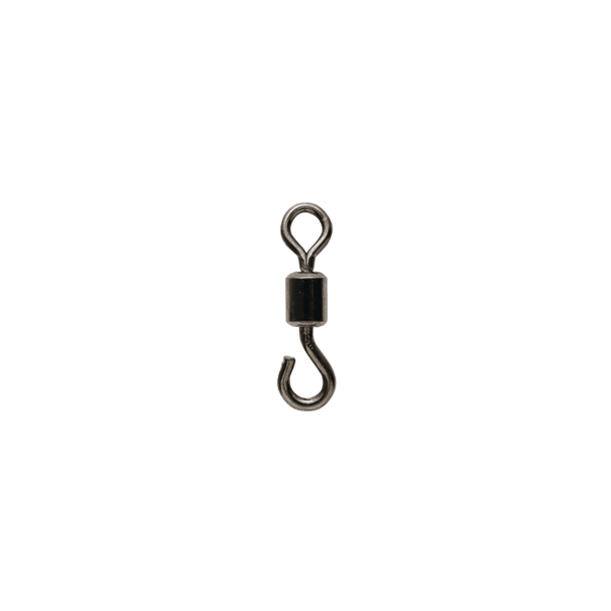 DECOY CASIMEL SWIVEL #8 SN-15 (12 pcs/pack) NS BLACK - Britannic Trade
