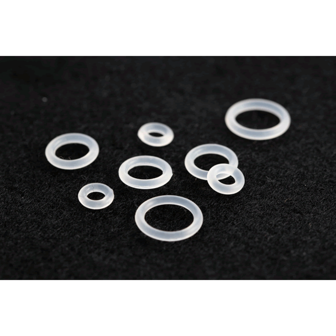 DECOY BODY RING L WH-03 CLEAR fishing terminal tackle — photo 2