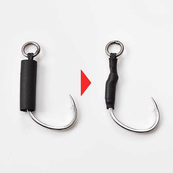 DECOY TUNING TUBE 2.0mm : LENGTH 80cm BLACK fishing terminal tackle — photo 2