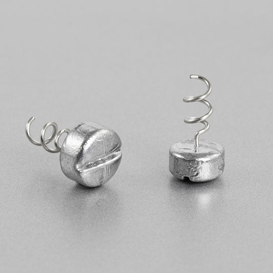 DECOY DECOY SINKER TYPE COIL 2.5g (5 pcs/pack) SILVER