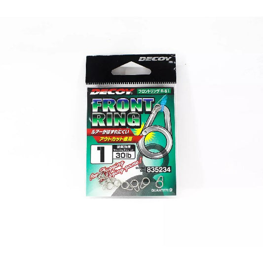 DECOY FRONT RING #1 R-51 (9 pcs/pack) Silver
