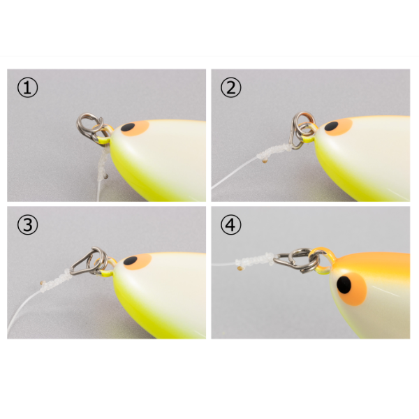 DECOY FRONT RING R-51 #4 (60 lb) (8 pcs/pack) Silver fishing terminal tackle — photo 3