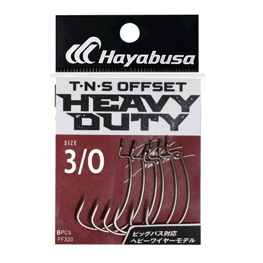Hayabusa T-N-S HEAVY DUTY ll #3/0 FF320 (6 pcs/pack)