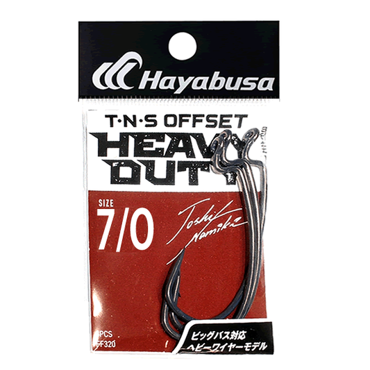 Hayabusa T-N-S HEAVY DUTY ll #7/0 FF320 (3 pcs/pack)