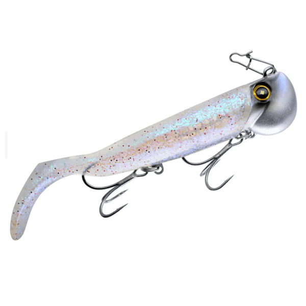 Hayabusa JACK EYE AOMONO SHAD 40g #5 KEIMURA CLEAR AURORA