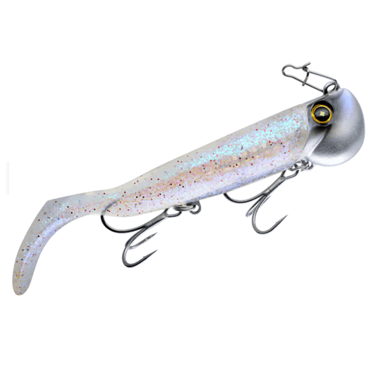 Hayabusa JACK EYE AOMONO SHAD 40g #5 KEIMURA CLEAR AURORA