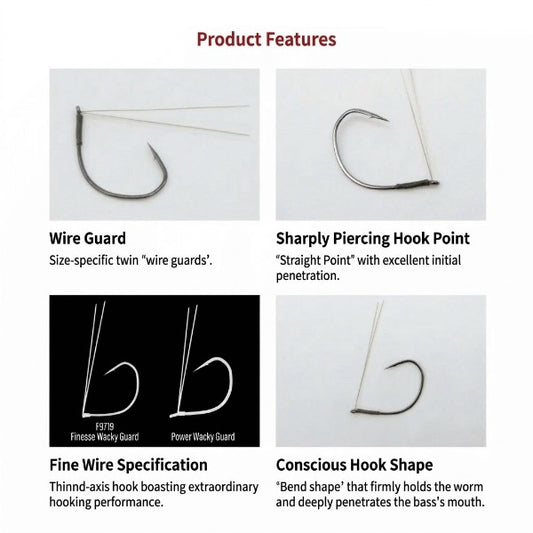 Hayabusa FINESS WACKY FINE GUARD #4 (5pcs/pack)