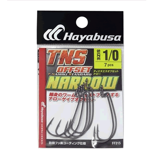 Hayabusa T-N-S OFFSET NARROW #1/0 FF315 (7 pcs/pack)
