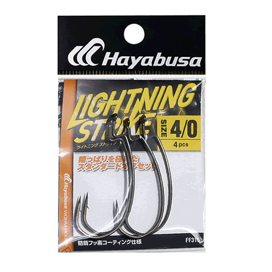 Hayabusa LIGHTNING STRIKE #4/0 FF316 (4 pcs/pack)