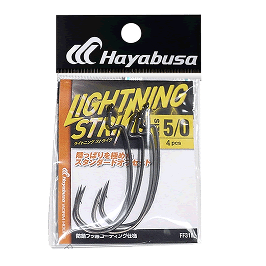 Hayabusa LIGHTNING STRIKE #5/0 FF316 (4 pcs/pack)