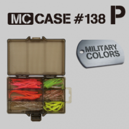 DAIICHISEIKO MC CASE #195 P 205 x 137 x 26mm For SOFT LURE FOLIAGE GREEN