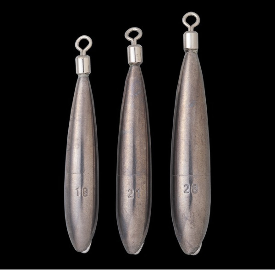 Valleyhill TG SINKER 18 DROP SHOT SLIM 2.7g (4 pcs/pack) fishing terminal tackle — photo 2