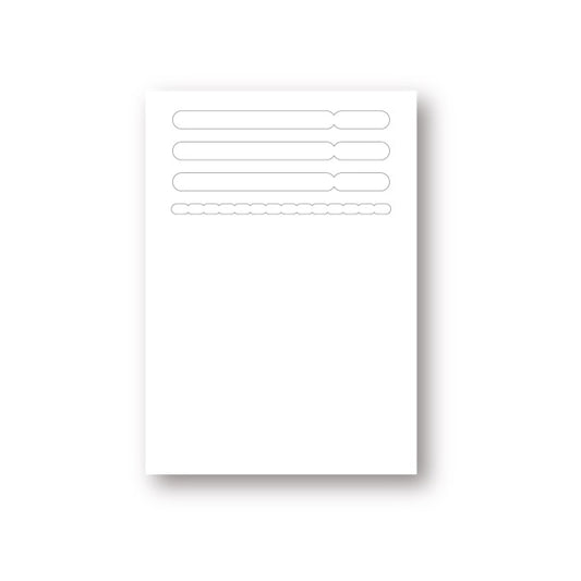 Valleyhill SITE GAME MARKER 148×105mm MATTE WHITE