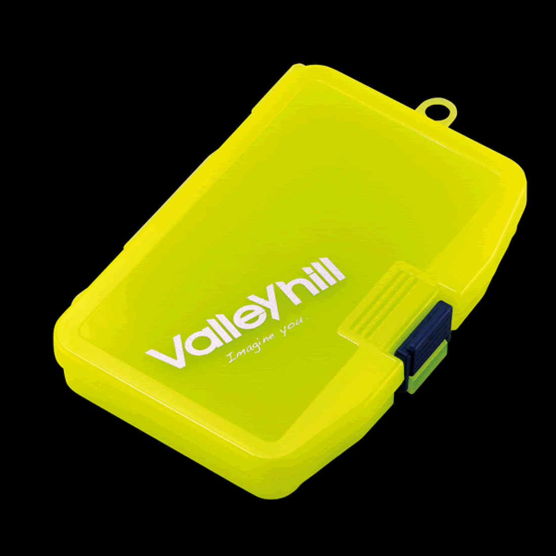 Valleyhill VH LURE CASE F 146 x 103 x 23mm KEIKO YELLOW fishing accessory