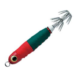 Valleyhill SQUID SEEKER METAL'N LIGHT #15 55.0g #02 RED/GREEN