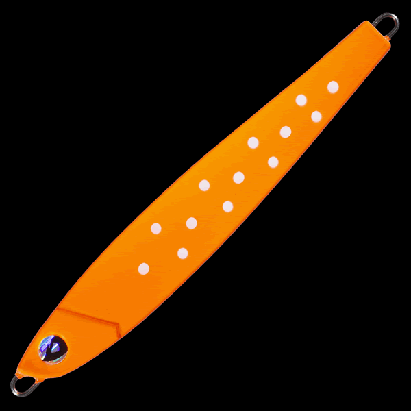Valleyhill DRAGON Q METAL FLAT 165g 130mm : 165g #19 IMPACT ORANGE / GLOW MTP saltwater fishing lure