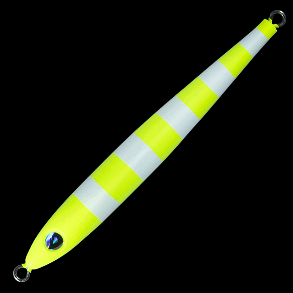 Valleyhill DRAGON Q METAL SLIM 100g 118mm : 100g #18 IMPACT CHART / ZEBRA GLOW