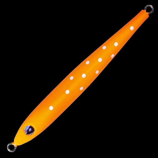 Valleyhill DRAGON Q METAL SLIM 100g 118mm : 100g #19 IMPACT ORANGE / GLOW MTP