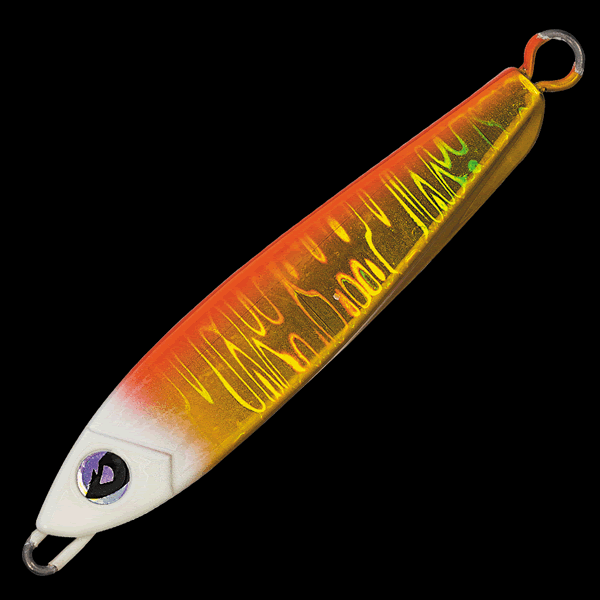 Valleyhill DRAGON Q METAL TG 120g 82mm : 120g #4 ORANGE GOLD / GLOW HEAD saltwater fishing lure