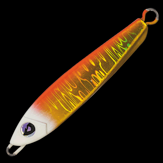 Valleyhill DRAGON Q METAL TG 120g 82mm : 120g #4 ORANGE GOLD / GLOW HEAD