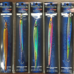 KAMIWAZA SHOREMASA JIG LONG 110g 170mm 09 AKAKIN/GL - Britannic Trade