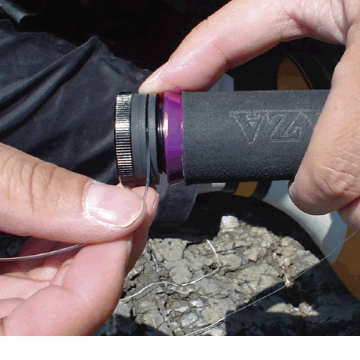 KAMIWAZA DUAL PE STICK PLUS 135mm x 30mm GUNMETAL