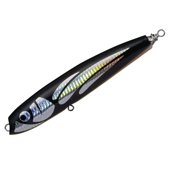 KAMIWAZA DECO CUT 140F 140mm : 27g Floating 05 BLACK saltwater fishing lure