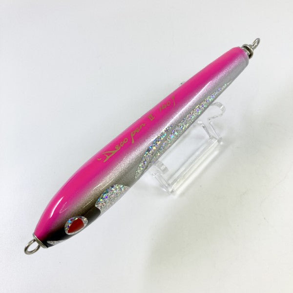 KAMIWAZA DECO PEN ll 140F "Ultra Responsive Edition" 140mm : 30g (W/OUT HOOK) Floating 212 KK PINK saltwater fishing lure — photo 2