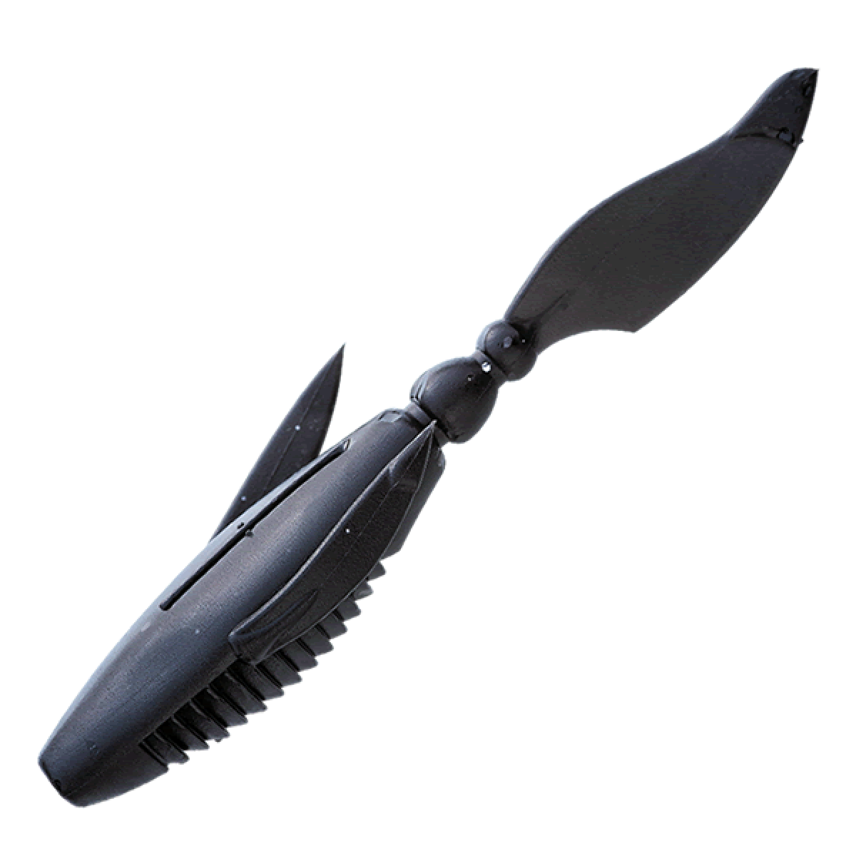 Whiplash Factory MURDEROUS BUG 4.5inch : 10.5g (6 pcs/pack) 02 STARLESS-BLACK