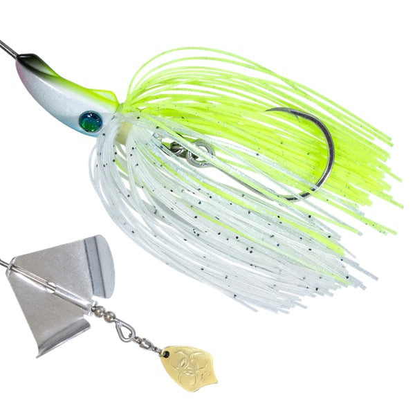 Whiplash Factory NOISE ADDICT RHINOCERAS 1/2oz Sinking NR02P CHARTREUSE SHINER