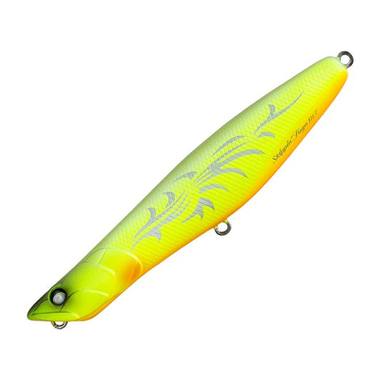 Whiplash Factory SKIPPIN FUGA 111F 111mm,16.7g Floating SF36MFLB MATTE TB CHARLOTTE SILVER WING