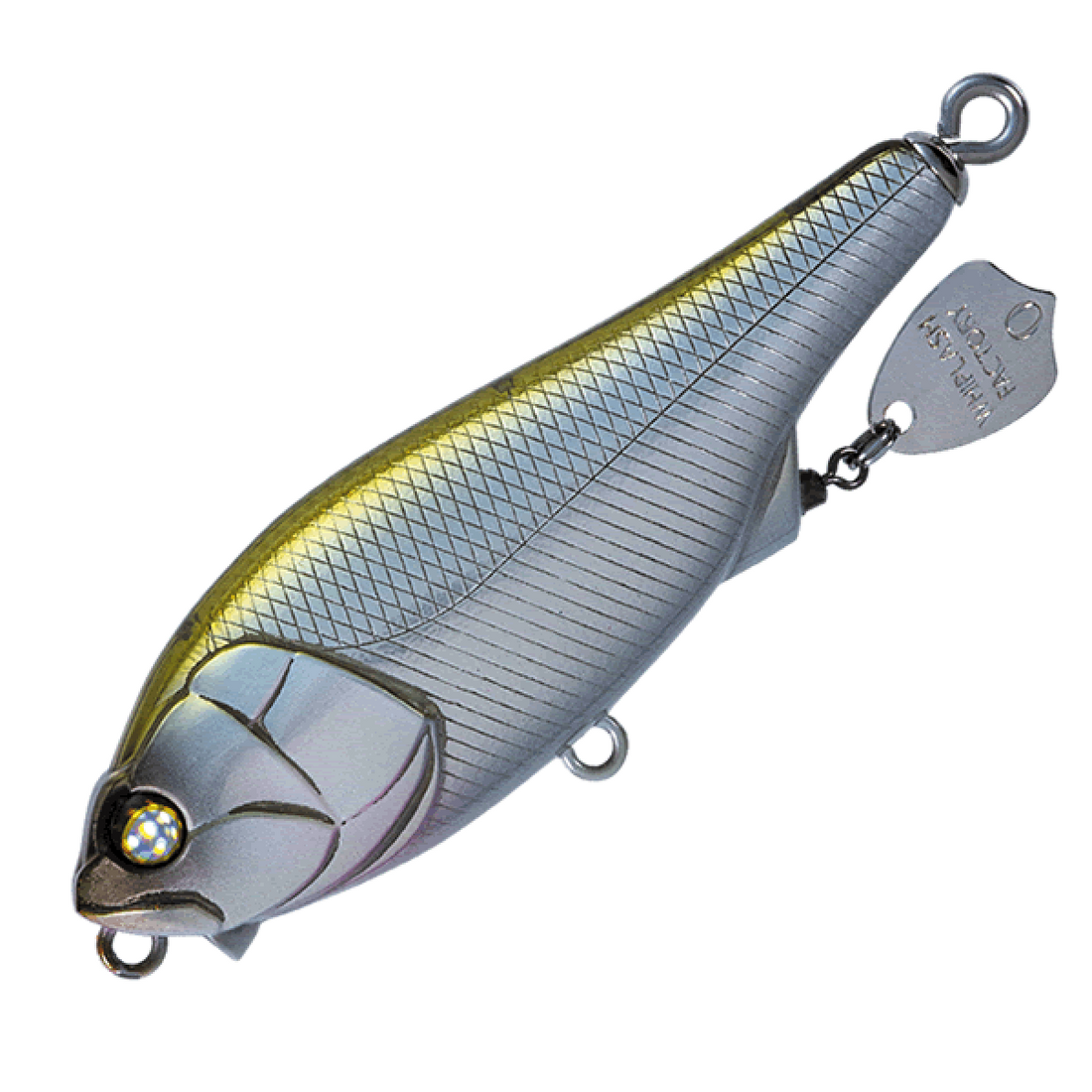 Whiplash Factory FLUTTERIN' WIRE 75mm : 12.1g F20MMG NATURAL-SHINGU-TRANCEBACK freshwater fishing lure
