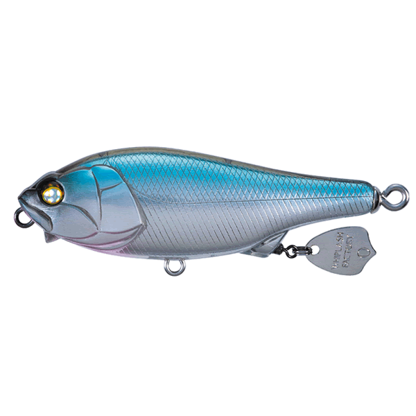 Whiplash Factory FLUTTERIN' WIRE-75F 75mm : 12.1g FS15MMG BLUE SPLAT freshwater fishing lure