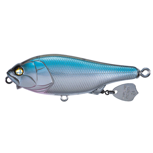 Whiplash Factory FLUTTERIN' WIRE-75F 75mm : 12.1g FS15MMG BLUE SPLAT