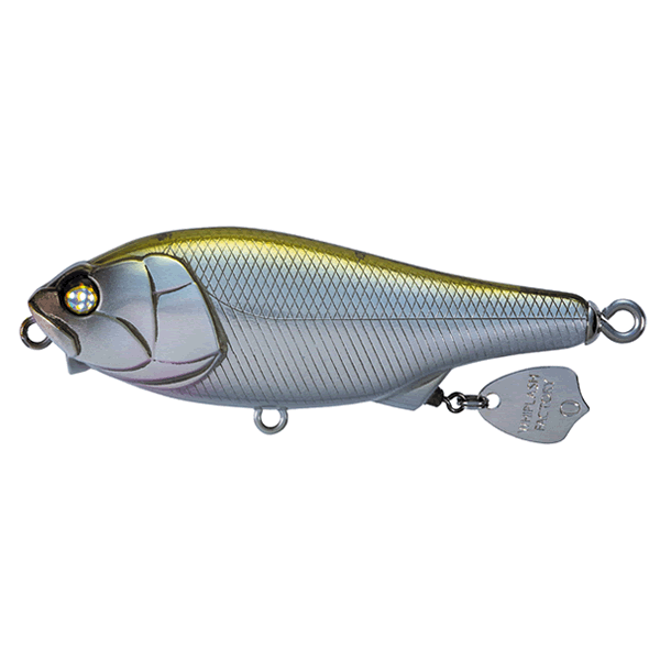 Whiplash Factory FLUTTERIN' WIRE-75FP 75mm : 12.3g F20MMG NATURAL THING TRANSBACK freshwater fishing lure