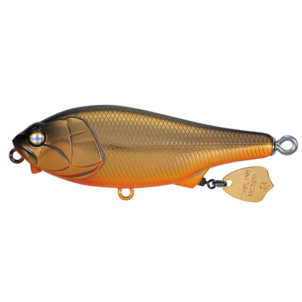 Whiplash Factory FLUTTERIN' WIRE-75S 75mm : 17.9g F16GLG SUNSET GOLD freshwater fishing lure