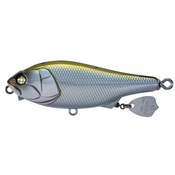 Whiplash Factory FLUTTERIN' WIRE-75S 75mm : 17.9g F20MMG NATURAL THING TRANSBACK freshwater fishing lure