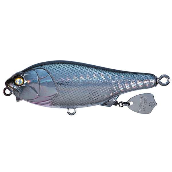 Whiplash Factory FLUTTERIN' WIRE-75S 75mm : 17.9g FS19RHG TRANCE DS BLUE R freshwater fishing lure