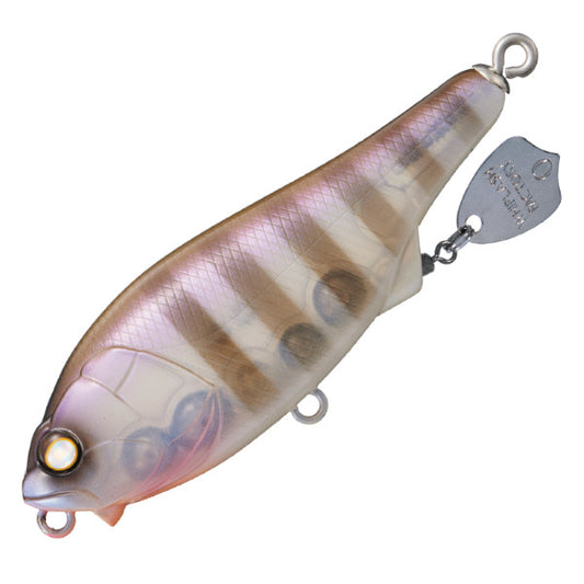 Whiplash Factory FLUTTERIN WIRE 75FP (Overseas col) 75mm 12.3g Single Swisher F14PLG BANDED MINNOW