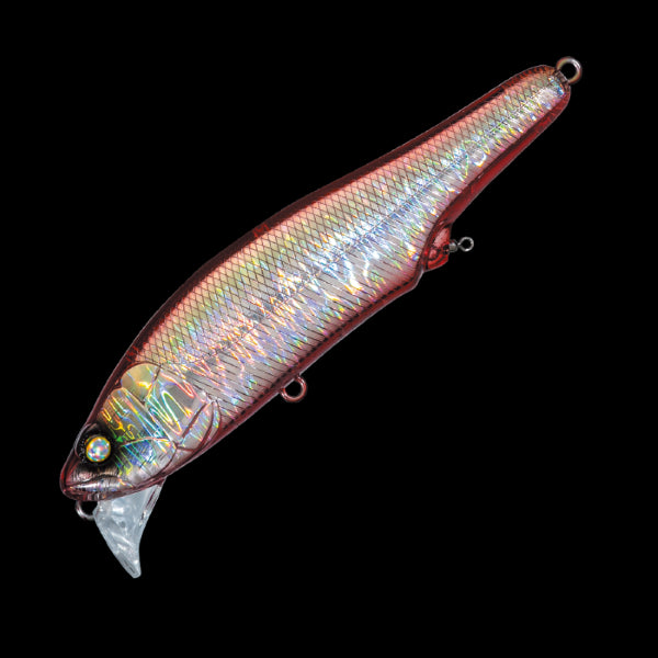 Whiplash Factory WAKE THE DEAD 125F 125mm 35g Floating WS07MGG_SHADOW BLOODY SHADOW saltwater fishing lure